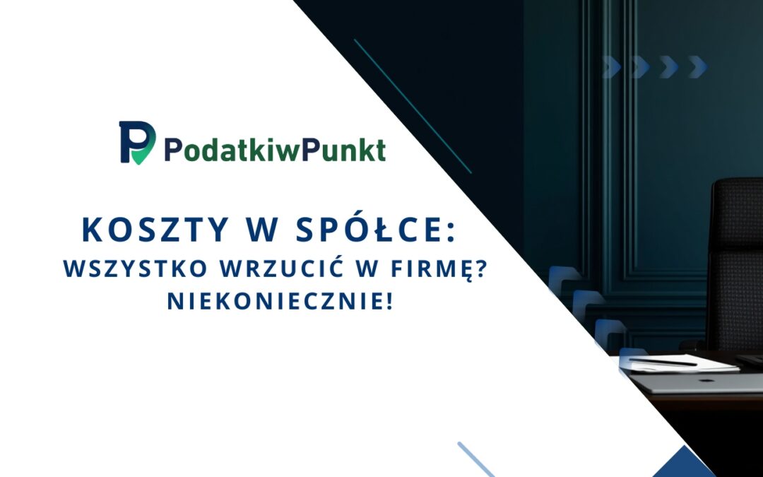 Koszty w spółce